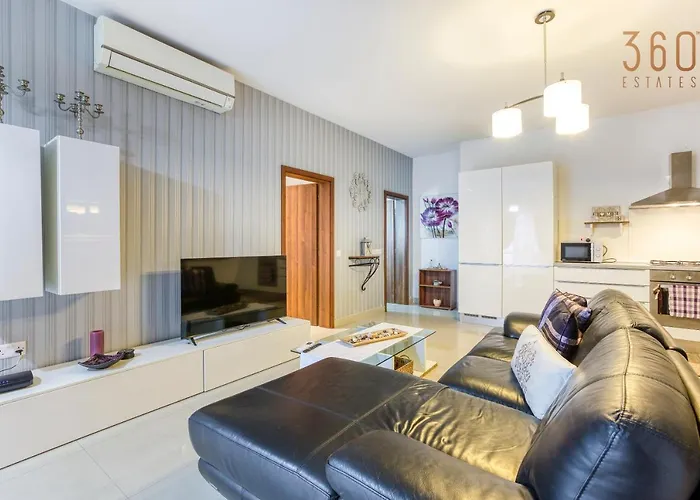 Cosy, Fully Equipped 1br With Private Balcony By 360 Estates Naxxar